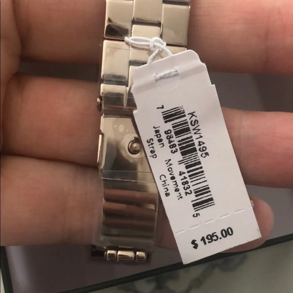 Kate Spade morning side pink gold tone stainless